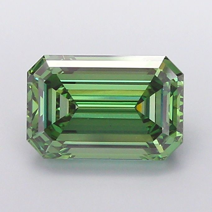 IGI Emerald 4.03ct Fancy Vivid Green VVS2 - Loose Lab Diamond: IGI Emerald 4.03ct Fancy Vivid Green VVS2 - Loose Lab Diamond Item Specifics: Source: This Is A Real Diamond Grown In A Lab Not Mined. Carat: 4.03 Cut: - Color: Fancy Vivid Green Clarity: VVS2 Polish: