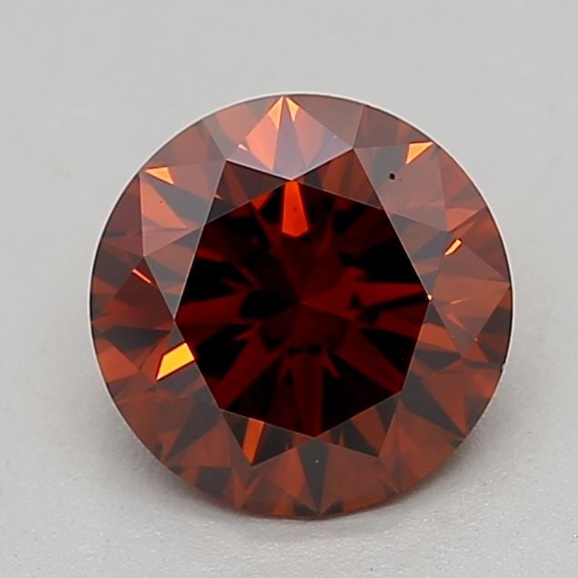 IGI Round 1.16ct Fancy Deep Orange VVS2 - Loose Lab Diamond (1 of 1)