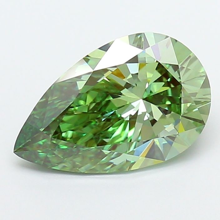 IGI Pear 3.51ct Fancy Vivid Green VVS2 - Loose Lab Diamond: IGI Pear 3.51ct Fancy Vivid Green VVS2 - Loose Lab Diamond Item Specifics: Source: This Is A Real Diamond Grown In A Lab Not Mined. Carat: 3.51 Cut: - Color: Fancy Vivid Green Clarity: VVS2 Polish: EX