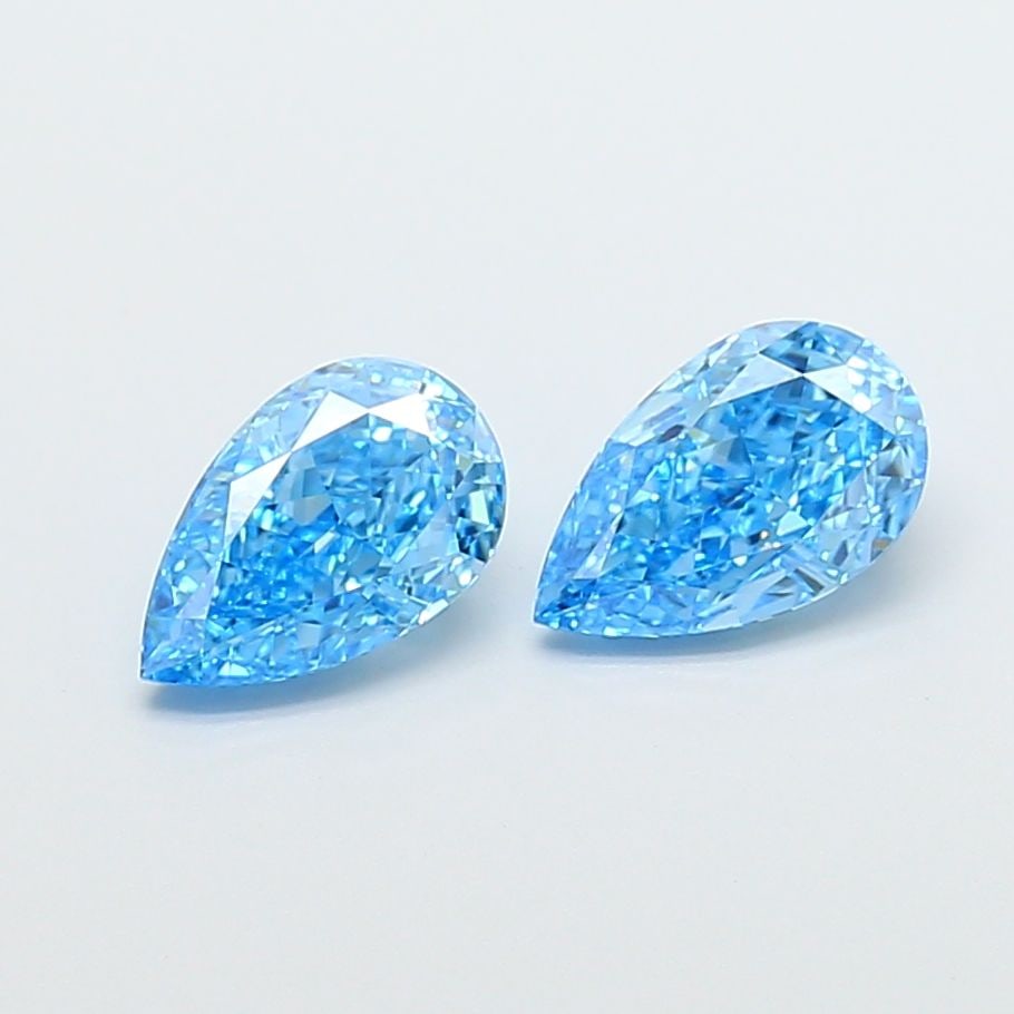 IGI Pear 1.15ct Fancy Vivid Blue VVS1 - Loose Lab Diamond: IGI Pear 1.15ct Fancy Vivid Blue VVS1 - Loose Lab Diamond Item Specifics: Source: This Is A Real Diamond Grown In A Lab Not Mined. Carat: 1.15 Cut: - Color: Fancy Vivid Blue Clarity: VVS1 Polish: EX S