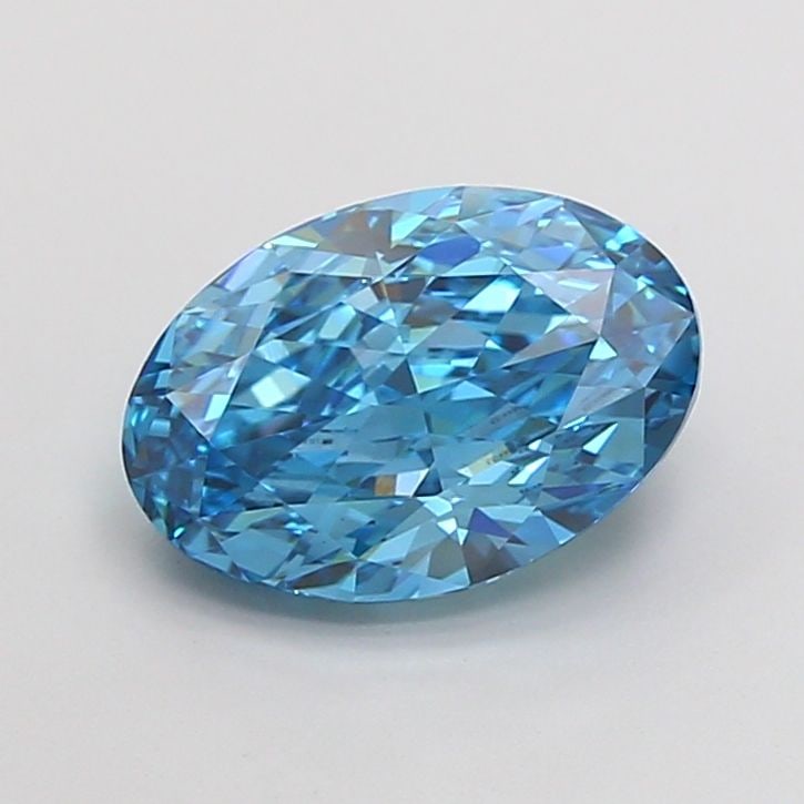 IGI Oval 3.01ct Fancy Vivid Blue VVS2 - Loose Lab Diamond: IGI Oval 3.01ct Fancy Vivid Blue VVS2 - Loose Lab Diamond Item Specifics: Source: This Is A Real Diamond Grown In A Lab Not Mined. Carat: 3.01 Cut: - Color: Fancy Vivid Blue Clarity: VVS2 Polish: EX S