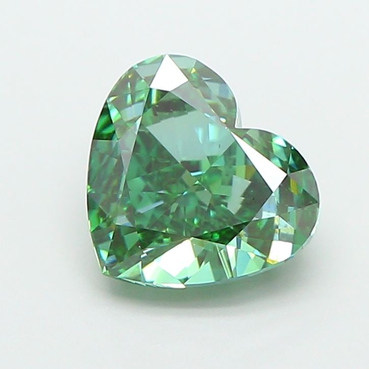 IGI Heart 2.04ct Fancy Vivid Green VVS2 - Loose Lab Diamond: IGI Heart 2.04ct Fancy Vivid Green VVS2 - Loose Lab Diamond Item Specifics: Source: This Is A Real Diamond Grown In A Lab Not Mined. Carat: 2.04 Cut: - Color: Fancy Vivid Green Clarity: VVS2 Polish: V