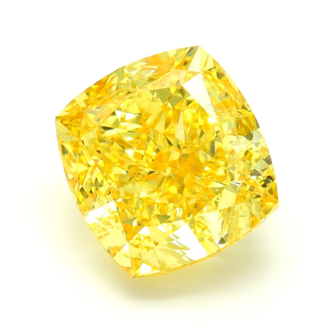 IGI Cushion Modified 5.09ct Fancy Vivid Yellow VVS2 - Loose Lab Diamond: IGI Cushion Modified 5.09ct Fancy Vivid Yellow VVS2 - Loose Lab Diamond Item Specifics: Source: This Is A Real Diamond Grown In A Lab Not Mined. Carat: 5.09 Cut: - Color: Fancy Vivid Yellow Clarity: