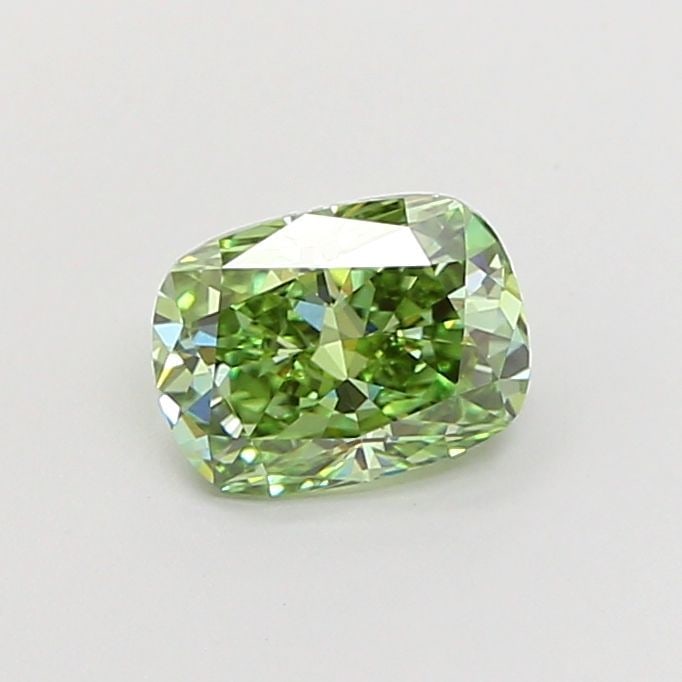 IGI Cushion Modified 1.05ct Fancy Vivid Green VVS2 - Loose Lab Diamond: IGI Cushion Modified 1.05ct Fancy Vivid Green VVS2 - Loose Lab Diamond Item Specifics: Source: This Is A Real Diamond Grown In A Lab Not Mined. Carat: 1.05 Cut: - Color: Fancy Vivid Green Clarity: VVS