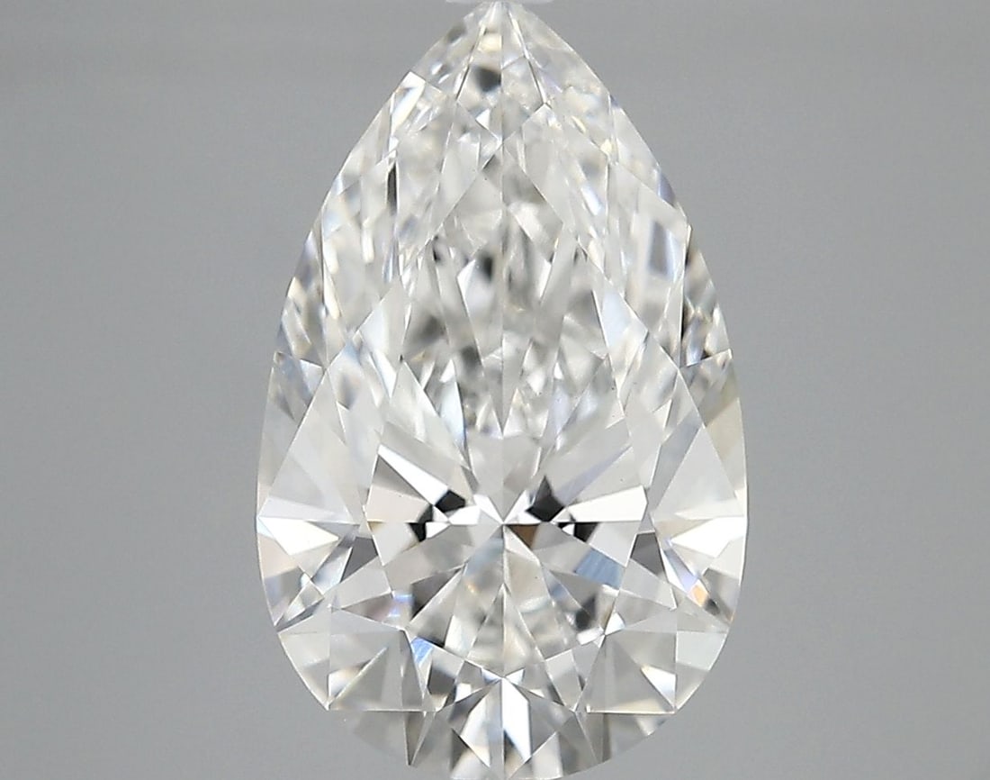 IGI Pear 4.01ct F VVS2 - Loose Lab Diamond: IGI Pear 4.01ct F VVS2 - Loose Lab Diamond Item Specifics: Source: This Is A Real Diamond Grown In A Lab Not Mined. Carat: 4.01 Cut: - Color: F Clarity: VVS2 Polish: EX Symmetry: EX Measurements: