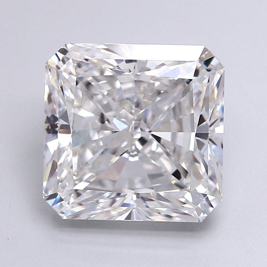 IGI Square Radiant 6.01ct E VVS2 - Loose Lab Diamond: IGI Square Radiant 6.01ct E VVS2 - Loose Lab Diamond Item Specifics: Source: This Is A Real Diamond Grown In A Lab Not Mined. Carat: 6.01 Cut: - Color: E Clarity: VVS2 Polish: EX Symmetry: EX Measurem