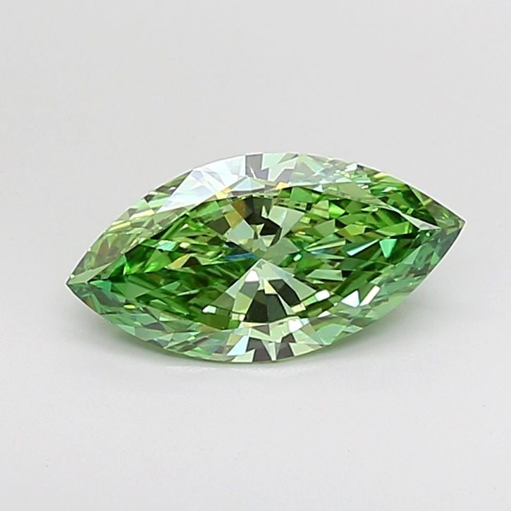 IGI Marquise 1.51ct Fancy Vivid Green VVS2 - Loose Lab Diamond: IGI Marquise 1.51ct Fancy Vivid Green VVS2 - Loose Lab Diamond Item Specifics: Source: This Is A Real Diamond Grown In A Lab Not Mined. Carat: 1.51 Cut: - Color: Fancy Vivid Green Clarity: VVS2 Polish