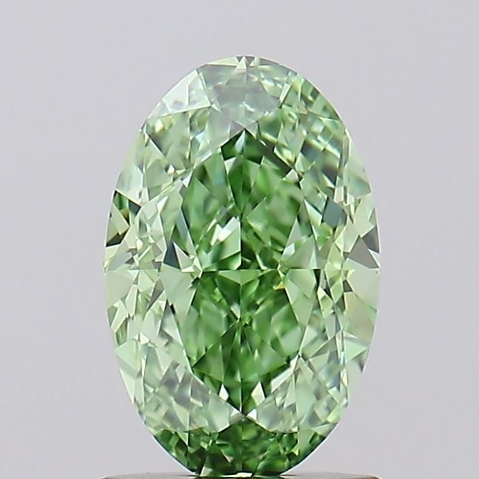 IGI Oval 1.4ct Fancy Vivid Green FL - Loose Lab Diamond: IGI Oval 1.4ct Fancy Vivid Green FL - Loose Lab Diamond Item Specifics: Source: This Is A Real Diamond Grown In A Lab Not Mined. Carat: 1.4 Cut: - Color: Fancy Vivid Green Clarity: FL Polish: EX Symme