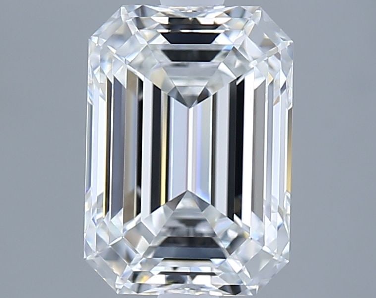 GIA Emerald 2.35ct F VVS1 - Loose Lab Diamond: GIA Emerald 2.35ct F VVS1 - Loose Lab Diamond Item Specifics: Source: This Is A Real Diamond Grown In A Lab Not Mined. Carat: 2.35 Cut: - Color: F Clarity: VVS1 Polish: EX Symmetry: EX Measurements: 8