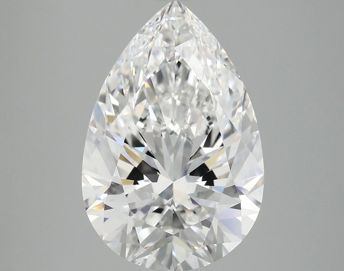 IGI Pear 4.93ct E VVS2 - Loose Lab Diamond: IGI Pear 4.93ct E VVS2 - Loose Lab Diamond Item Specifics: Source: This Is A Real Diamond Grown In A Lab Not Mined. Carat: 4.93 Cut: - Color: E Clarity: VVS2 Polish: EX Symmetry: EX Measurements: 14.4