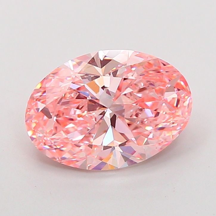 IGI Oval 3.02ct Fancy Vivid Pink VVS2 - Loose Lab Diamond: IGI Oval 3.02ct Fancy Vivid Pink VVS2 - Loose Lab Diamond Item Specifics: Source: This Is A Real Diamond Grown In A Lab Not Mined. Carat: 3.02 Cut: - Color: Fancy Vivid Pink Clarity: VVS2 Polish: EX S