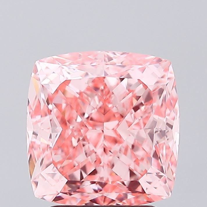 IGI Cushion Modified 3.03ct Fancy Vivid Pink VVS2 - Loose Lab Diamond: IGI Cushion Modified 3.03ct Fancy Vivid Pink VVS2 - Loose Lab Diamond Item Specifics: Source: This Is A Real Diamond Grown In A Lab Not Mined. Carat: 3.03 Cut: - Color: Fancy Vivid Pink Clarity: VVS2 