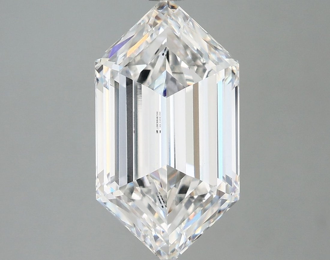 IGI Hexagonal 3.8ct E VVS1 - Loose Lab Diamond: IGI Hexagonal 3.8ct E VVS1 - Loose Lab Diamond Item Specifics: Source: This Is A Real Diamond Grown In A Lab Not Mined. Carat: 3.8 Cut: - Color: E Clarity: VVS1 Polish: EX Symmetry: EX Measurements: 1