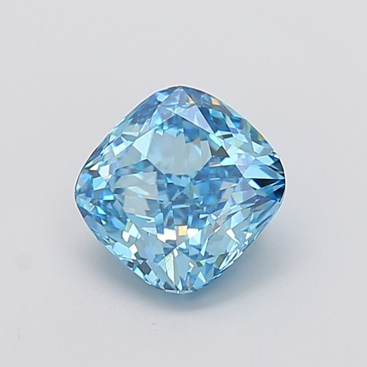 IGI Cushion Modified 2.53ct Fancy Vivid Blue VVS2 - Loose Lab Diamond: IGI Cushion Modified 2.53ct Fancy Vivid Blue VVS2 - Loose Lab Diamond Item Specifics: Source: This Is A Real Diamond Grown In A Lab Not Mined. Carat: 2.53 Cut: - Color: Fancy Vivid Blue Clarity: VVS2 