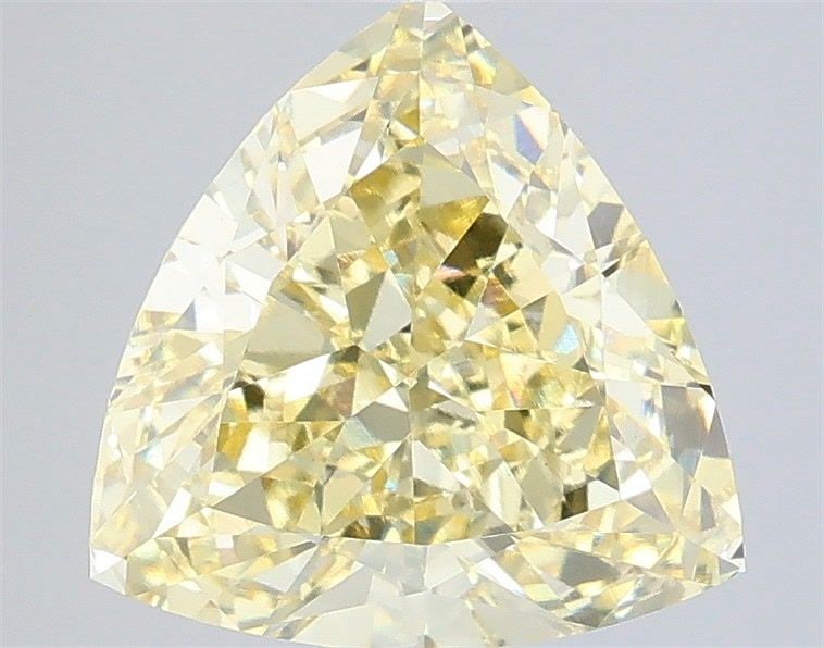 IGI Triangular 3.59ct Fancy Yellow VVS2 - Loose Lab Diamond: IGI Triangular 3.59ct Fancy Yellow VVS2 - Loose Lab Diamond Item Specifics: Source: This Is A Real Diamond Grown In A Lab Not Mined. Carat: 3.59 Cut: - Color: Fancy Yellow Clarity: VVS2 Polish: EX Sym