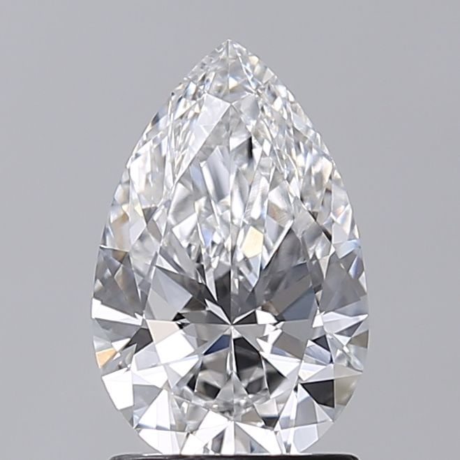 IGI Pear 1.5ct E VVS2 - Loose Lab Diamond: IGI Pear 1.5ct E VVS2 - Loose Lab Diamond Item Specifics: Source: This Is A Real Diamond Grown In A Lab Not Mined. Carat: 1.5 Cut: - Color: E Clarity: VVS2 Polish: EX Symmetry: EX Measurements: 10.04L