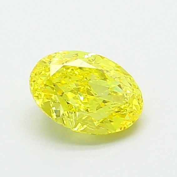 IGI Oval 0.86ct Fancy Vivid Yellow VVS2 - Loose Lab Diamond: IGI Oval 0.86ct Fancy Vivid Yellow VVS2 - Loose Lab Diamond Item Specifics: Source: This Is A Real Diamond Grown In A Lab Not Mined. Carat: 0.86 Cut: - Color: Fancy Vivid Yellow Clarity: VVS2 Polish: 