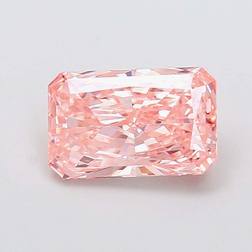 IGI Radiant 4.12ct Fancy Vivid Pink VVS2 - Loose Lab Diamond: IGI Radiant 4.12ct Fancy Vivid Pink VVS2 - Loose Lab Diamond Item Specifics: Source: This Is A Real Diamond Grown In A Lab Not Mined. Carat: 4.12 Cut: - Color: Fancy Vivid Pink Clarity: VVS2 Polish: