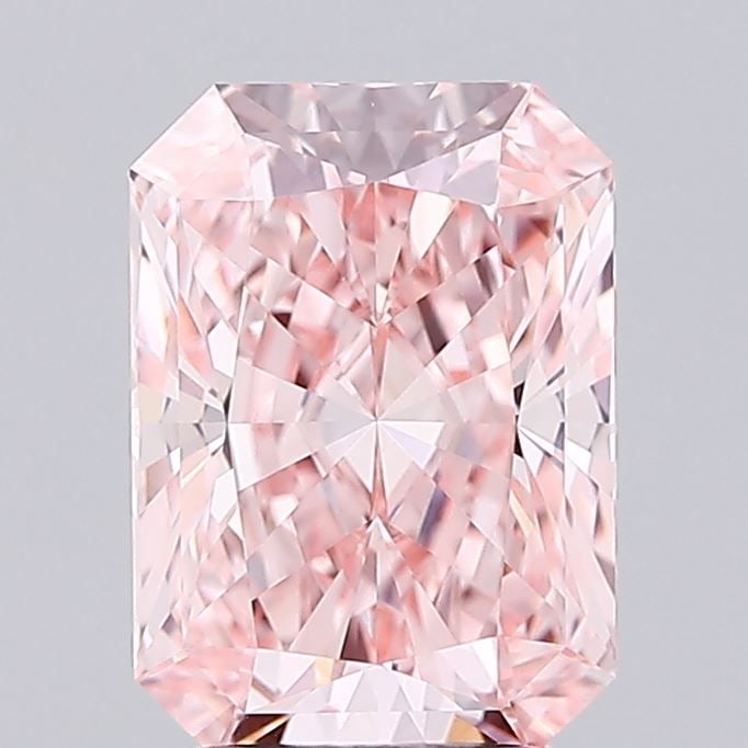 IGI Radiant 2.57ct Fancy Vivid Pink VVS2 - Loose Lab Diamond: IGI Radiant 2.57ct Fancy Vivid Pink VVS2 - Loose Lab Diamond Item Specifics: Source: This Is A Real Diamond Grown In A Lab Not Mined. Carat: 2.57 Cut: - Color: Fancy Vivid Pink Clarity: VVS2 Polish: E