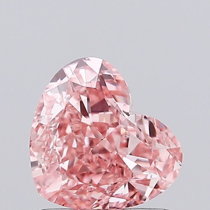 IGI Heart 1.08ct Fancy Vivid Pink VVS2 - Loose Lab Diamond: IGI Heart 1.08ct Fancy Vivid Pink VVS2 - Loose Lab Diamond Item Specifics: Source: This Is A Real Diamond Grown In A Lab Not Mined. Carat: 1.08 Cut: - Color: Fancy Vivid Pink Clarity: VVS2 Polish: EX
