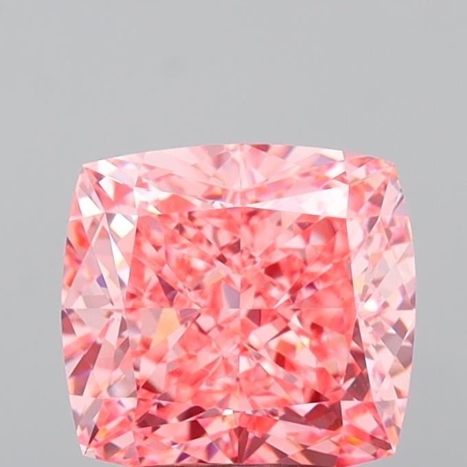 IGI Cushion Modified 3.09ct Fancy Vivid Pink VVS2 - Loose Lab Diamond: IGI Cushion Modified 3.09ct Fancy Vivid Pink VVS2 - Loose Lab Diamond Item Specifics: Source: This Is A Real Diamond Grown In A Lab Not Mined. Carat: 3.09 Cut: - Color: Fancy Vivid Pink Clarity: VVS2