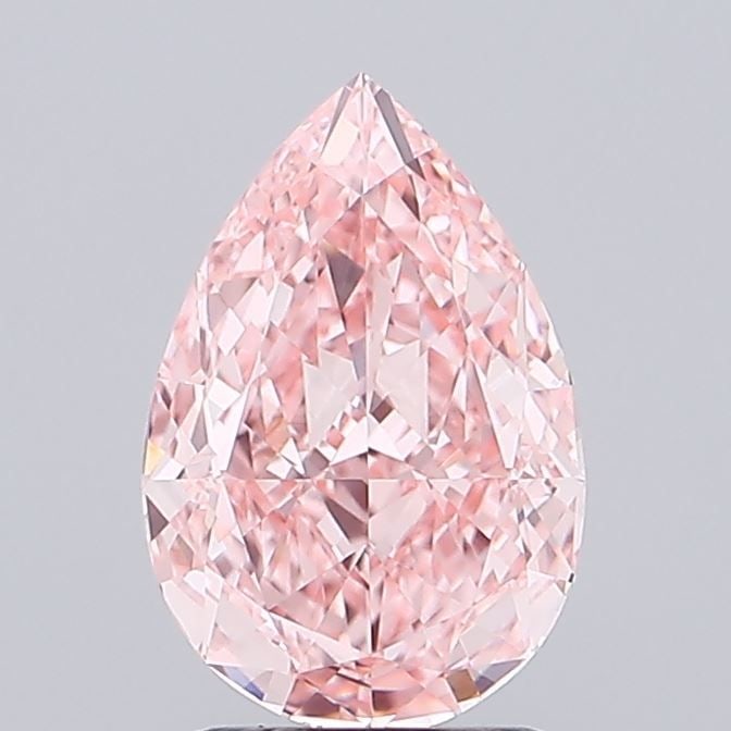 IGI Pear 2.59ct Fancy Vivid Pink VVS1 - Loose Lab Diamond: IGI Pear 2.59ct Fancy Vivid Pink VVS1 - Loose Lab Diamond Item Specifics: Source: This Is A Real Diamond Grown In A Lab Not Mined. Carat: 2.59 Cut: - Color: Fancy Vivid Pink Clarity: VVS1 Polish: EX S