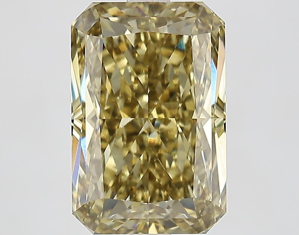 IGI Radiant 4.55ct Fancy Intense Gray Yellow VVS2 - Loose Lab Diamond: IGI Radiant 4.55ct Fancy Intense Gray Yellow VVS2 - Loose Lab Diamond Item Specifics: Source: This Is A Real Diamond Grown In A Lab Not Mined. Carat: 4.55 Cut: - Color: Fancy Intense Gray Yellow Clari