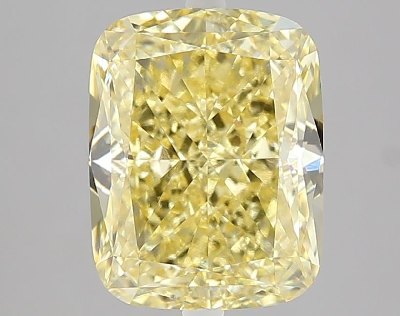 IGI Cushion Modified 4.08ct Fancy Yellow VVS2 - Loose Lab Diamond: IGI Cushion Modified 4.08ct Fancy Yellow VVS2 - Loose Lab Diamond Item Specifics: Source: This Is A Real Diamond Grown In A Lab Not Mined. Carat: 4.08 Cut: - Color: Fancy Yellow Clarity: VVS2 Polish: 