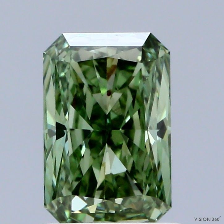 IGI Radiant 1.04ct Fancy Vivid Green VVS2 - Loose Lab Diamond: IGI Radiant 1.04ct Fancy Vivid Green VVS2 - Loose Lab Diamond Item Specifics: Source: This Is A Real Diamond Grown In A Lab Not Mined. Carat: 1.04 Cut: - Color: Fancy Vivid Green Clarity: VVS2 Polish: