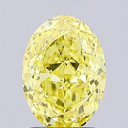 IGI Oval 1.31ct Fancy Vivid Yellow VVS2 - Loose Lab Diamond: IGI Oval 1.31ct Fancy Vivid Yellow VVS2 - Loose Lab Diamond Item Specifics: Source: This Is A Real Diamond Grown In A Lab Not Mined. Carat: 1.31 Cut: - Color: Fancy Vivid Yellow Clarity: VVS2 Polish: 