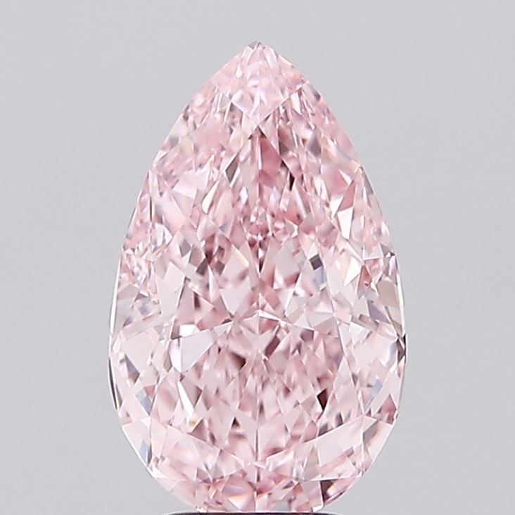 IGI Pear 3.53ct Fancy Vivid Pink VVS2 - Loose Lab Diamond: IGI Pear 3.53ct Fancy Vivid Pink VVS2 - Loose Lab Diamond Item Specifics: Source: This Is A Real Diamond Grown In A Lab Not Mined. Carat: 3.53 Cut: - Color: Fancy Vivid Pink Clarity: VVS2 Polish: EX
