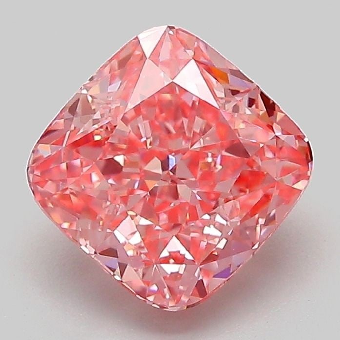 IGI Cushion Modified 2.1ct Fancy Vivid Pink VVS2 - Loose Lab Diamond: IGI Cushion Modified 2.1ct Fancy Vivid Pink VVS2 - Loose Lab Diamond Item Specifics: Source: This Is A Real Diamond Grown In A Lab Not Mined. Carat: 2.1 Cut: - Color: Fancy Vivid Pink Clarity: VVS2 Po