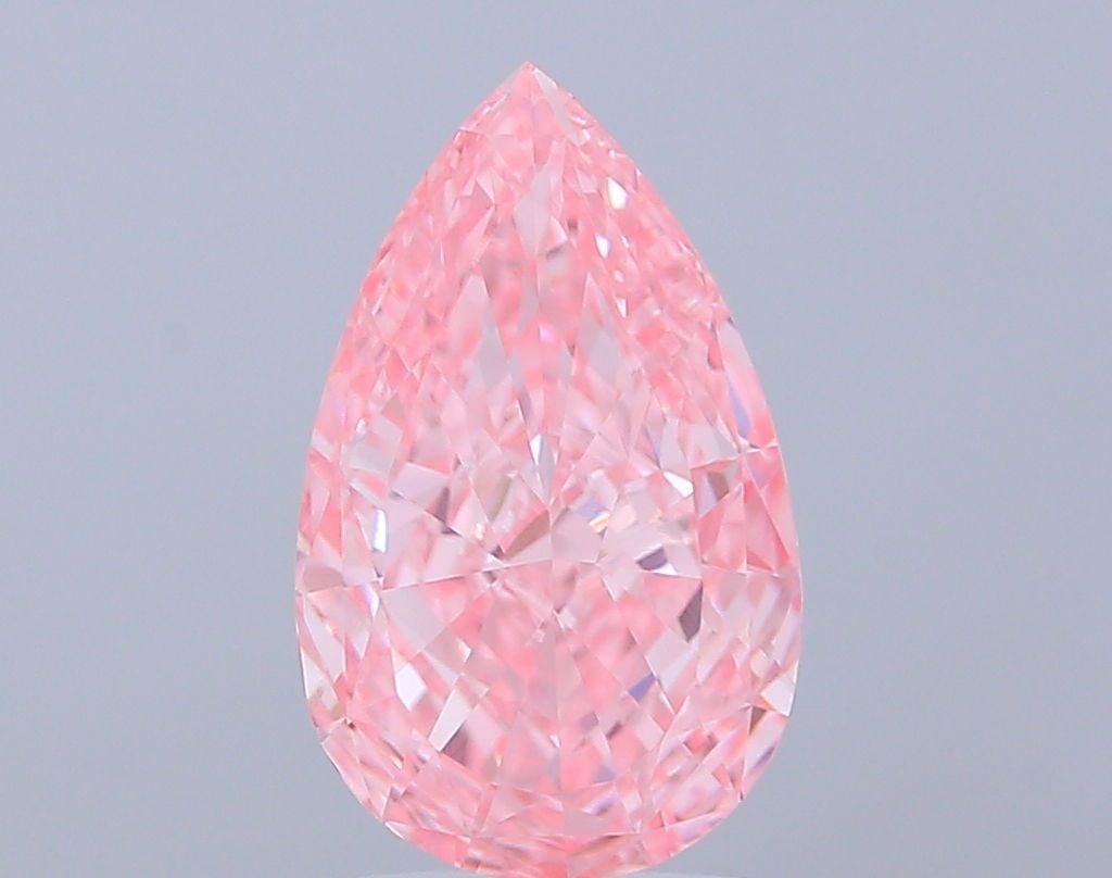 IGI Pear 3.01ct Fancy Vivid Pink VVS2 - Loose Lab Diamond: IGI Pear 3.01ct Fancy Vivid Pink VVS2 - Loose Lab Diamond Item Specifics: Source: This Is A Real Diamond Grown In A Lab Not Mined. Carat: 3.01 Cut: - Color: Fancy Vivid Pink Clarity: VVS2 Polish: EX S