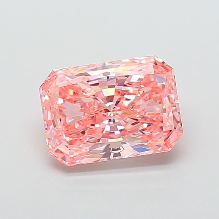 IGI Radiant 4.57ct Fancy Vivid Pink VVS2 - Loose Lab Diamond: IGI Radiant 4.57ct Fancy Vivid Pink VVS2 - Loose Lab Diamond Item Specifics: Source: This Is A Real Diamond Grown In A Lab Not Mined. Carat: 4.57 Cut: - Color: Fancy Vivid Pink Clarity: VVS2 Polish: E