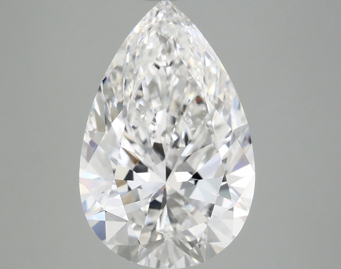 IGI Pear 5.09ct E VVS2 - Loose Lab Diamond: IGI Pear 5.09ct E VVS2 - Loose Lab Diamond Item Specifics: Source: This Is A Real Diamond Grown In A Lab Not Mined. Carat: 5.09 Cut: - Color: E Clarity: VVS2 Polish: EX Symmetry: EX Measurements: 14.9