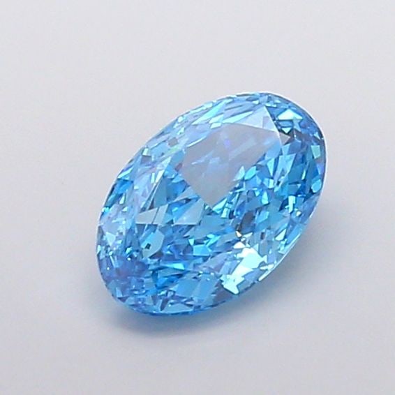 IGI Oval 1.55ct Fancy Vivid Blue VVS2 - Loose Lab Diamond: IGI Oval 1.55ct Fancy Vivid Blue VVS2 - Loose Lab Diamond Item Specifics: Source: This Is A Real Diamond Grown In A Lab Not Mined. Carat: 1.55 Cut: - Color: Fancy Vivid Blue Clarity: VVS2 Polish: EX S
