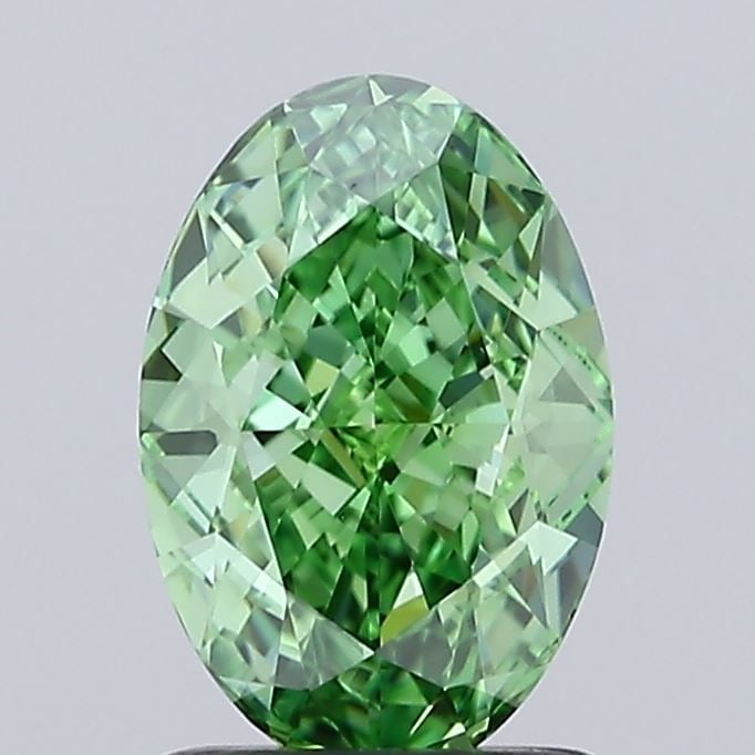 IGI Oval 1.5ct Fancy Vivid Green IF - Loose Lab Diamond: IGI Oval 1.5ct Fancy Vivid Green IF - Loose Lab Diamond Item Specifics: Source: This Is A Real Diamond Grown In A Lab Not Mined. Carat: 1.5 Cut: - Color: Fancy Vivid Green Clarity: IF Polish: EX Symme