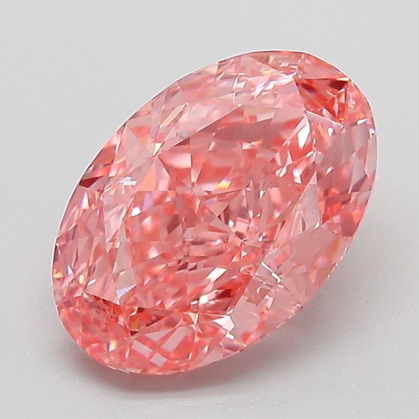 IGI Oval 3.06ct Fancy Vivid Pink VVS2 - Loose Lab Diamond: IGI Oval 3.06ct Fancy Vivid Pink VVS2 - Loose Lab Diamond Item Specifics: Source: This Is A Real Diamond Grown In A Lab Not Mined. Carat: 3.06 Cut: - Color: Fancy Vivid Pink Clarity: VVS2 Polish: EX S