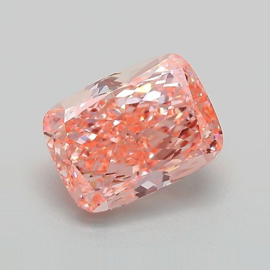 IGI Cushion Modified 2.71ct Fancy Intense Pink VVS2 - Loose Lab Diamond: IGI Cushion Modified 2.71ct Fancy Intense Pink VVS2 - Loose Lab Diamond Item Specifics: Source: This Is A Real Diamond Grown In A Lab Not Mined. Carat: 2.71 Cut: - Color: Fancy Intense Pink Clarity: