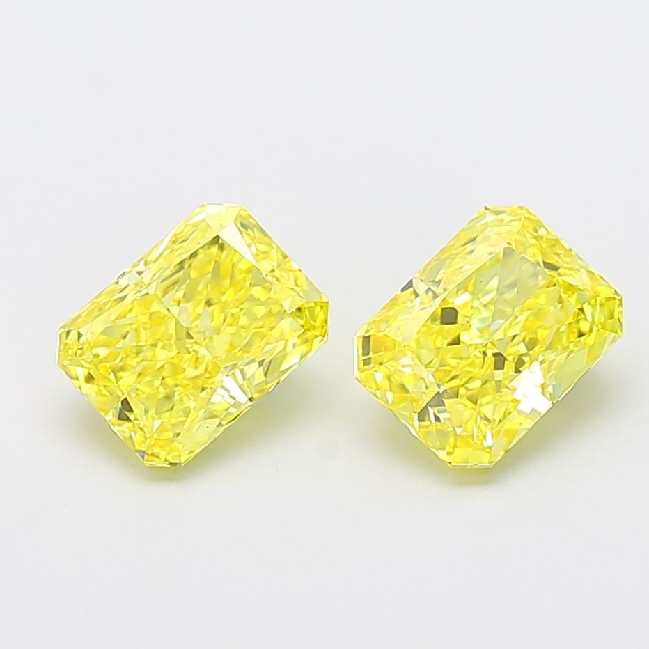 IGI Radiant 1.58ct Fancy Vivid Yellow VVS2 - Loose Lab Diamond: IGI Radiant 1.58ct Fancy Vivid Yellow VVS2 - Loose Lab Diamond Item Specifics: Source: This Is A Real Diamond Grown In A Lab Not Mined. Carat: 1.58 Cut: - Color: Fancy Vivid Yellow Clarity: VVS2 Polis