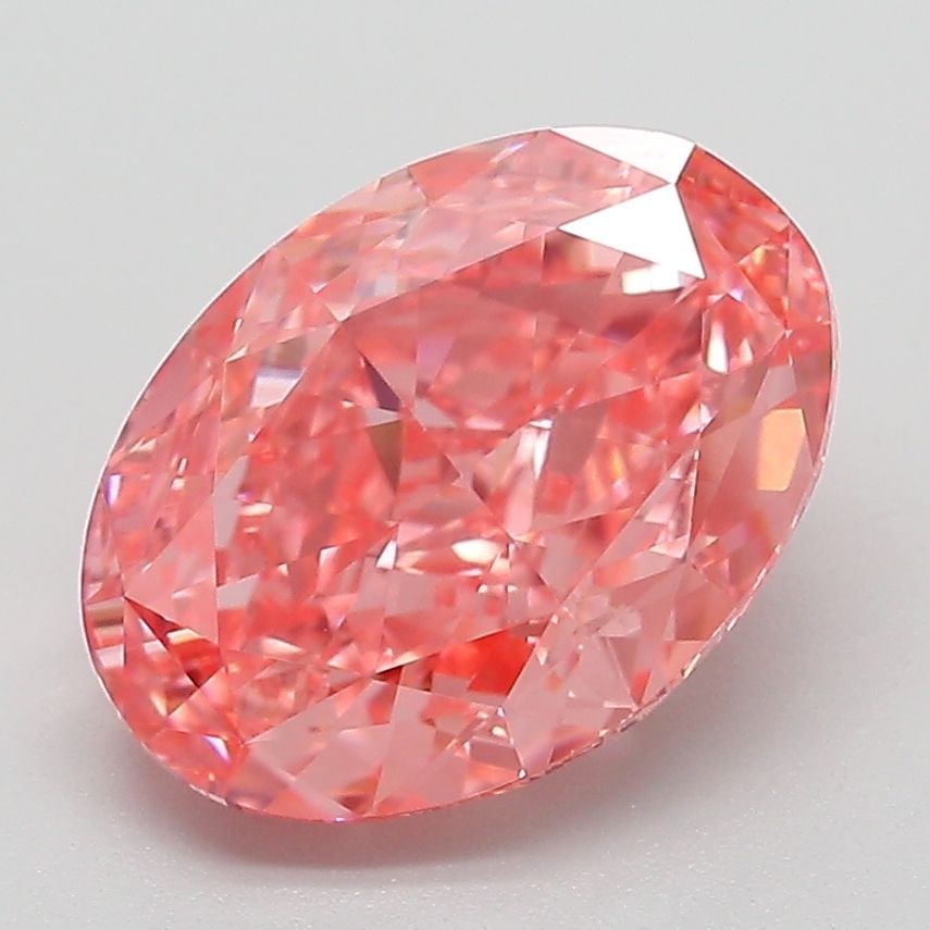 IGI Oval 3.25ct Fancy Vivid Pink VVS2 - Loose Lab Diamond: IGI Oval 3.25ct Fancy Vivid Pink VVS2 - Loose Lab Diamond Item Specifics: Source: This Is A Real Diamond Grown In A Lab Not Mined. Carat: 3.25 Cut: - Color: Fancy Vivid Pink Clarity: VVS2 Polish: EX S