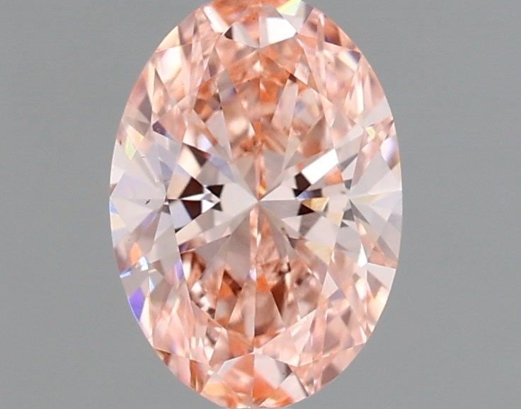 IGI Oval 0.98ct Fancy Vivid Pink VVS2 - Loose Lab Diamond: IGI Oval 0.98ct Fancy Vivid Pink VVS2 - Loose Lab Diamond Item Specifics: Source: This Is A Real Diamond Grown In A Lab Not Mined. Carat: 0.98 Cut: - Color: Fancy Vivid Pink Clarity: VVS2 Polish: EX S