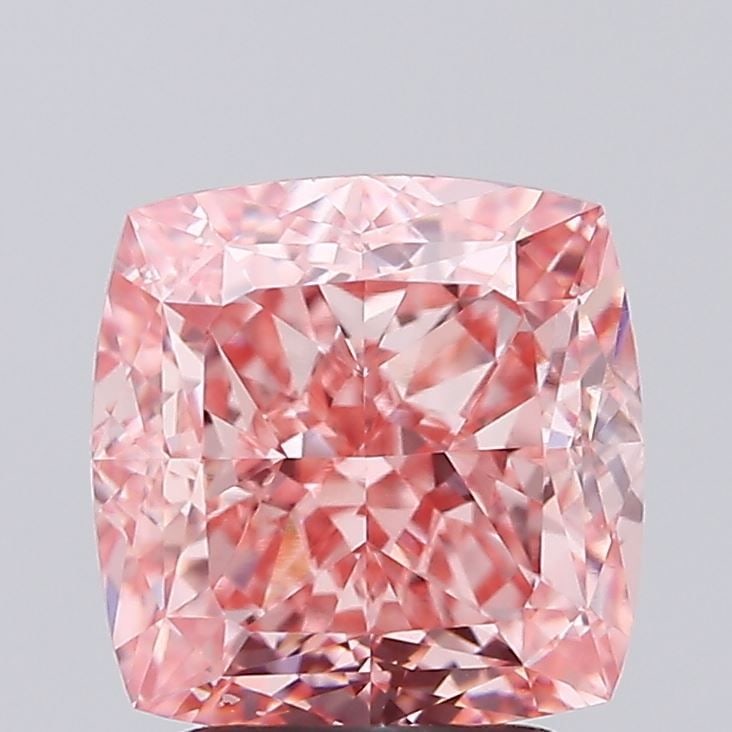 IGI Cushion Modified 3.02ct Fancy Vivid Pink VVS2 - Loose Lab Diamond: IGI Cushion Modified 3.02ct Fancy Vivid Pink VVS2 - Loose Lab Diamond Item Specifics: Source: This Is A Real Diamond Grown In A Lab Not Mined. Carat: 3.02 Cut: - Color: Fancy Vivid Pink Clarity: VVS2 