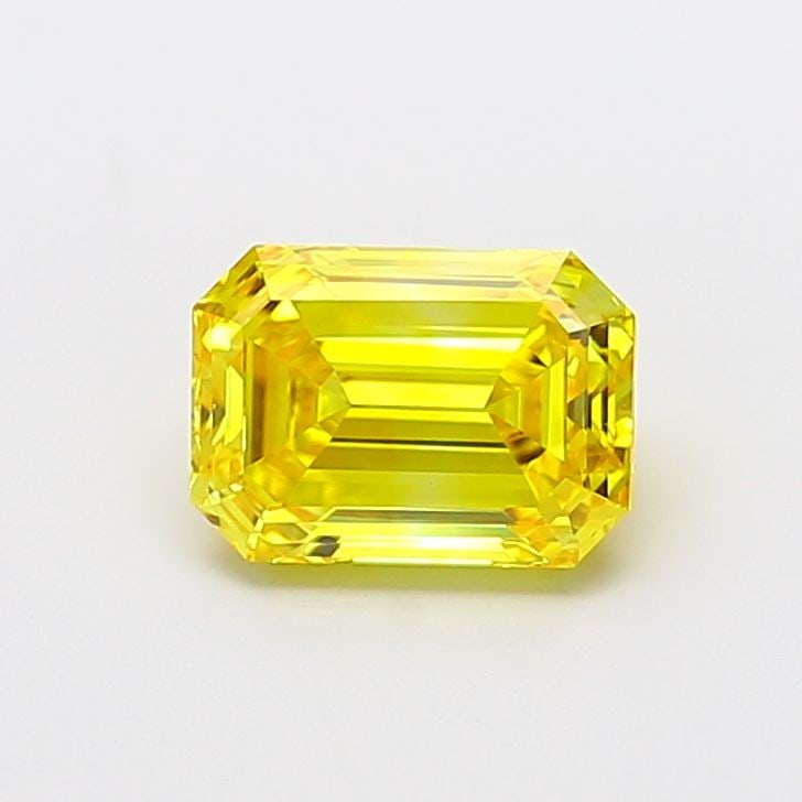 Emerald 2.02ct Fancy Vivid Yellow VVS1 - Loose Lab Diamond: Emerald 2.02ct Fancy Vivid Yellow VVS1 - Loose Lab Diamond Item Specifics: Source: This Is A Real Diamond Grown In A Lab Not Mined. Carat: 2.02 Cut: - Color: Fancy Vivid Yellow Clarity: VVS1 Polish: V