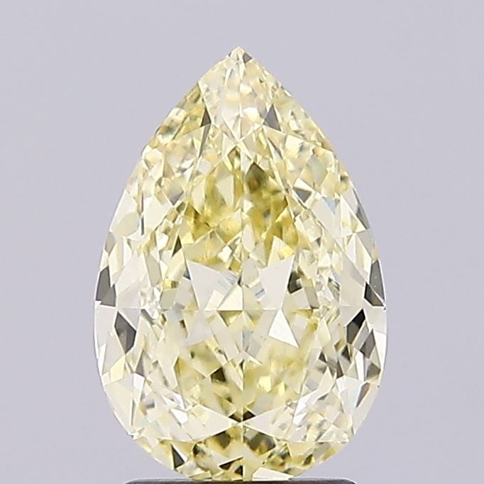 IGI Pear 2.52ct Fancy Yellow VVS2 - Loose Lab Diamond: IGI Pear 2.52ct Fancy Yellow VVS2 - Loose Lab Diamond Item Specifics: Source: This Is A Real Diamond Grown In A Lab Not Mined. Carat: 2.52 Cut: - Color: Fancy Yellow Clarity: VVS2 Polish: EX Symmetry: