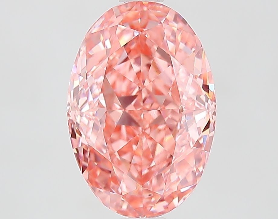 IGI Oval 2.9ct Fancy Vivid Pink VVS2 - Loose Lab Diamond: IGI Oval 2.9ct Fancy Vivid Pink VVS2 - Loose Lab Diamond Item Specifics: Source: This Is A Real Diamond Grown In A Lab Not Mined. Carat: 2.9 Cut: - Color: Fancy Vivid Pink Clarity: VVS2 Polish: EX Sym