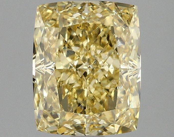 IGI Cushion Modified 2.1ct Fancy Intense Yellow VVS2 - Loose Lab Diamond: IGI Cushion Modified 2.1ct Fancy Intense Yellow VVS2 - Loose Lab Diamond Item Specifics: Source: This Is A Real Diamond Grown In A Lab Not Mined. Carat: 2.1 Cut: - Color: Fancy Intense Yellow Clarity: