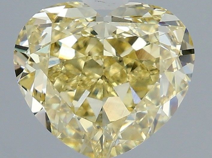 IGI Heart 3.07ct Fancy Intense Yellow VVS2 - Loose Lab Diamond: IGI Heart 3.07ct Fancy Intense Yellow VVS2 - Loose Lab Diamond Item Specifics: Source: This Is A Real Diamond Grown In A Lab Not Mined. Carat: 3.07 Cut: - Color: Fancy Intense Yellow Clarity: VVS2 Pol