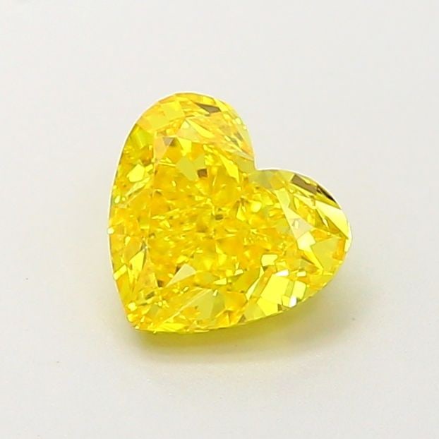 IGI Heart 0.86ct Fancy Vivid Yellow VVS2 - Loose Lab Diamond: IGI Heart 0.86ct Fancy Vivid Yellow VVS2 - Loose Lab Diamond Item Specifics: Source: This Is A Real Diamond Grown In A Lab Not Mined. Carat: 0.86 Cut: - Color: Fancy Vivid Yellow Clarity: VVS2