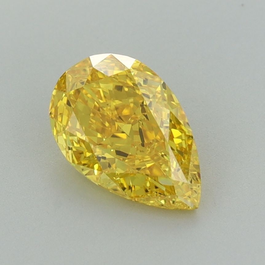 IGI Pear 1.09ct Fancy Vivid Yellow VVS1 - Loose Lab Diamond: IGI Pear 1.09ct Fancy Vivid Yellow VVS1 - Loose Lab Diamond Item Specifics: Source: This Is A Real Diamond Grown In A Lab Not Mined. Carat: 1.09 Cut: - Color: Fancy Vivid Yellow Clarity: VVS1 Polish: 
